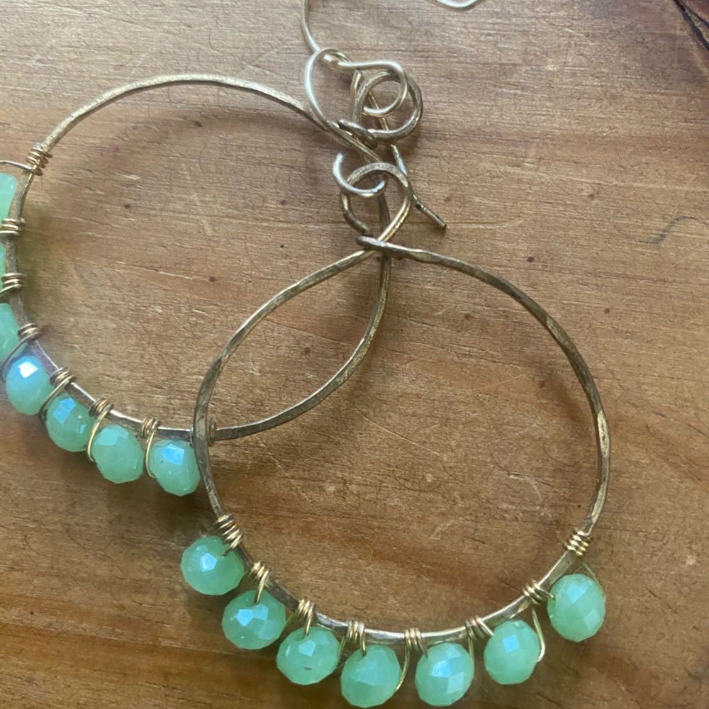 Artisan Hammered Earring
